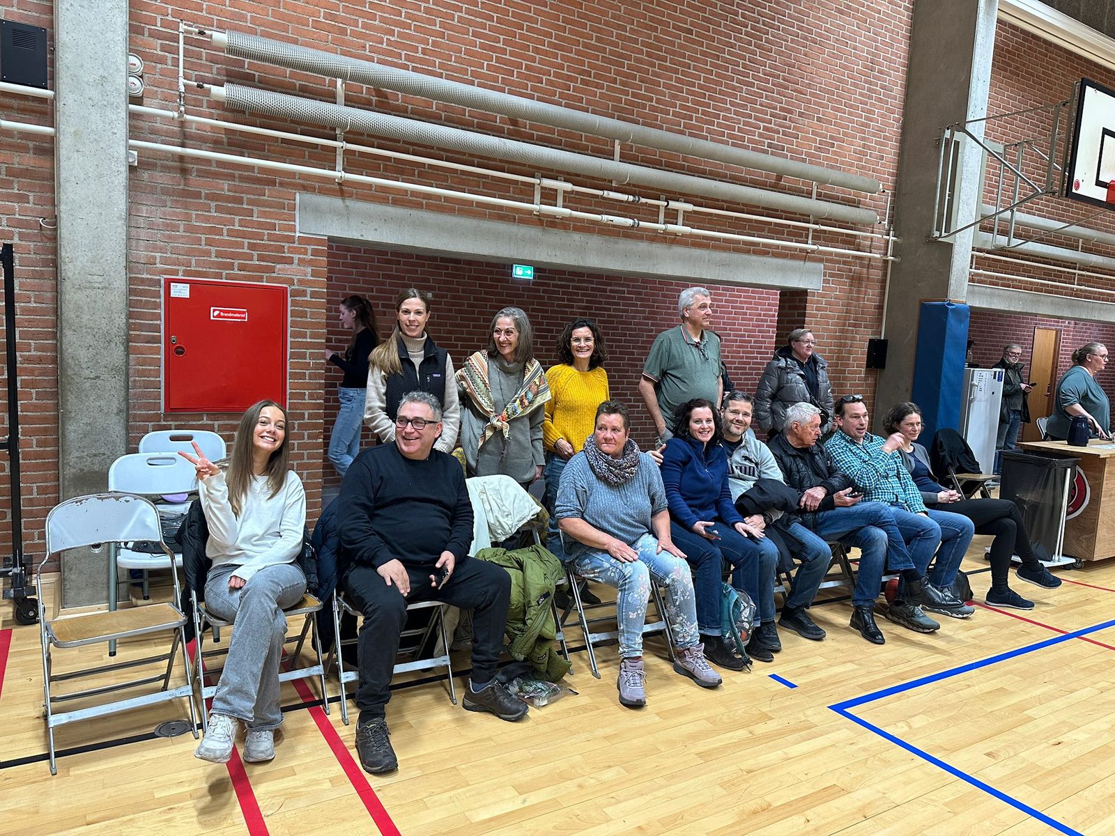 Talata parents watching from the sideline on game day