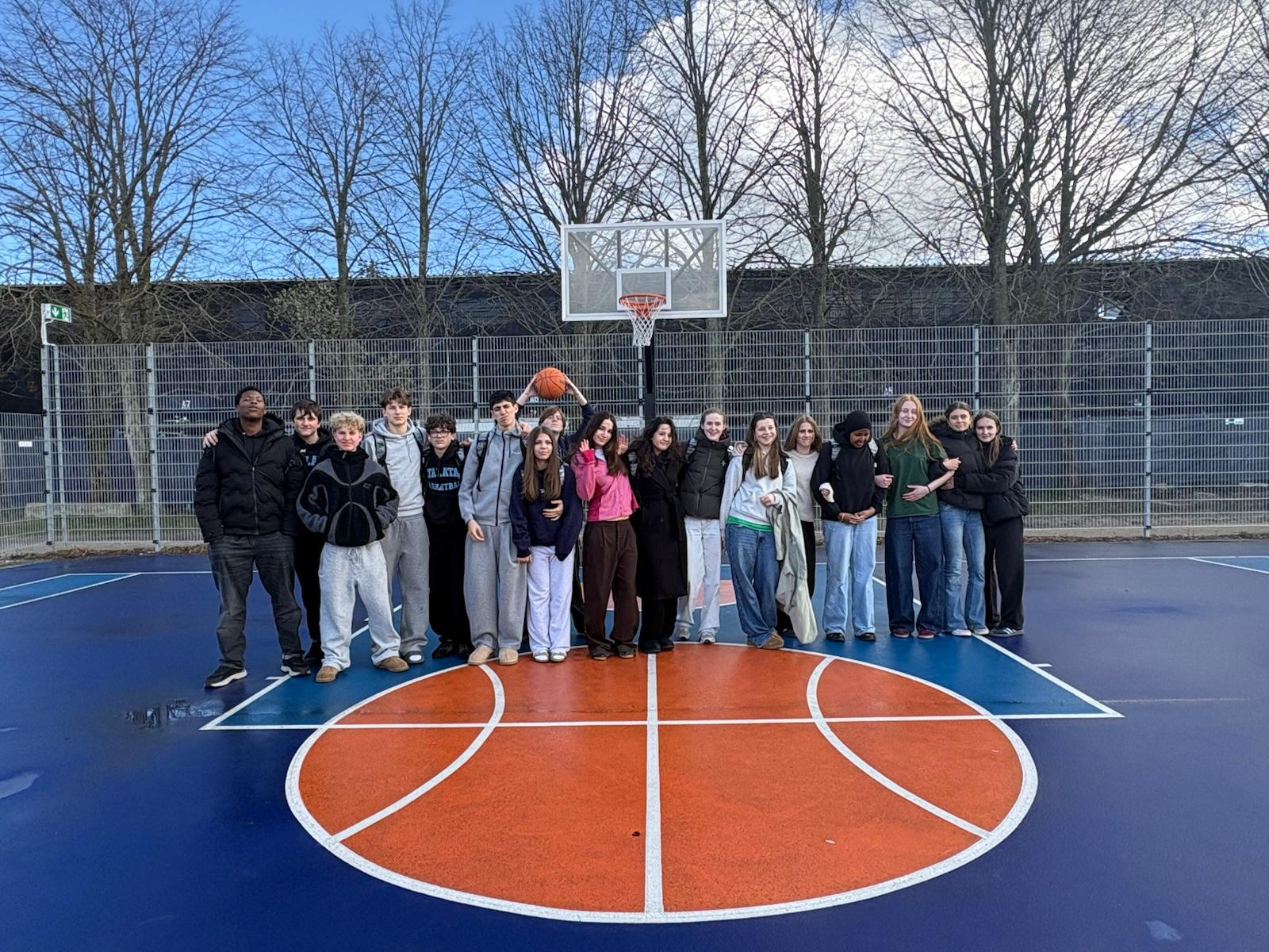 Full Talata and Stevnsgade squad at Aarhus Basketball Festival 2026