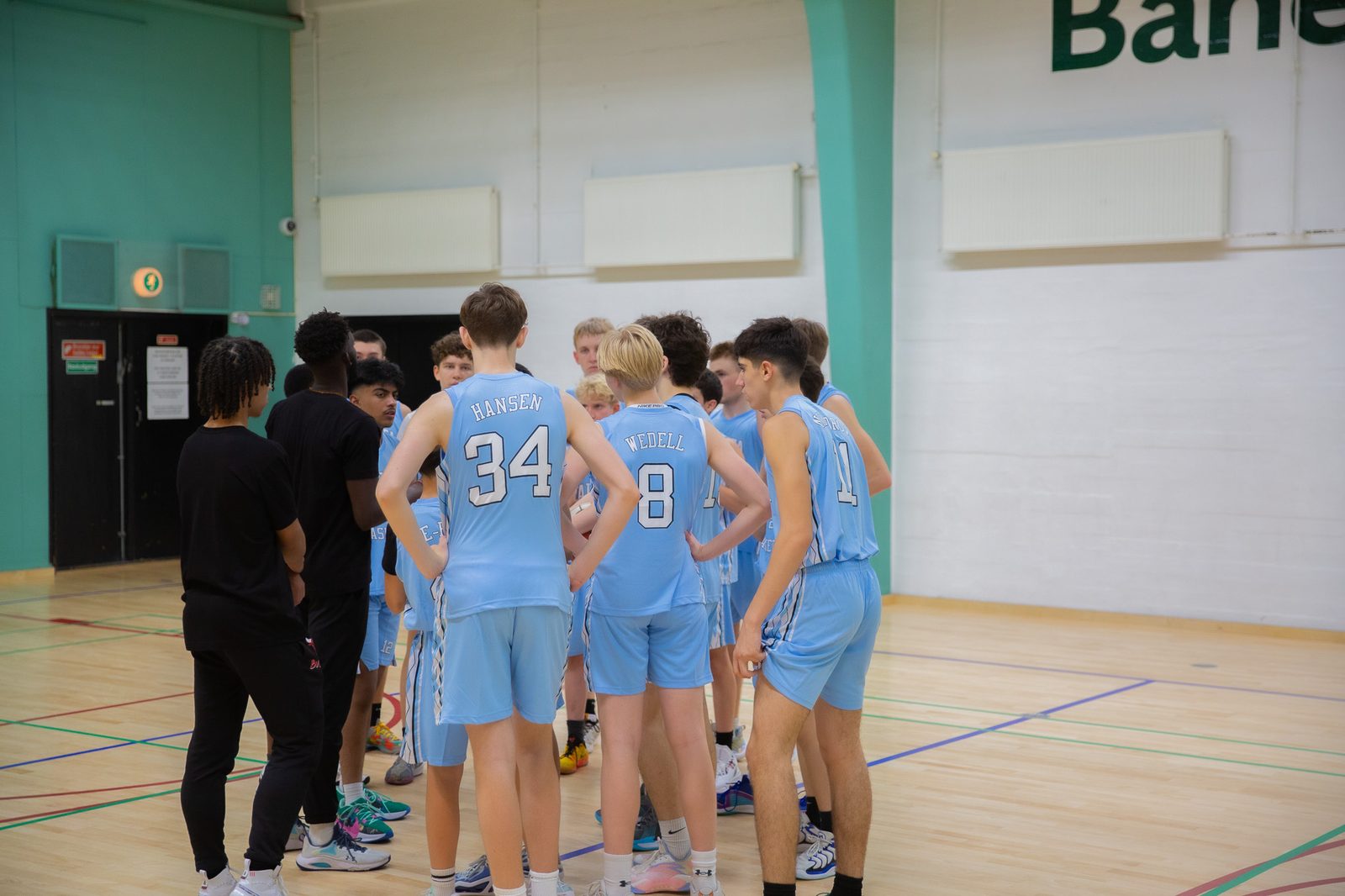 Talata Basketball squad huddle before the 2026/27 season